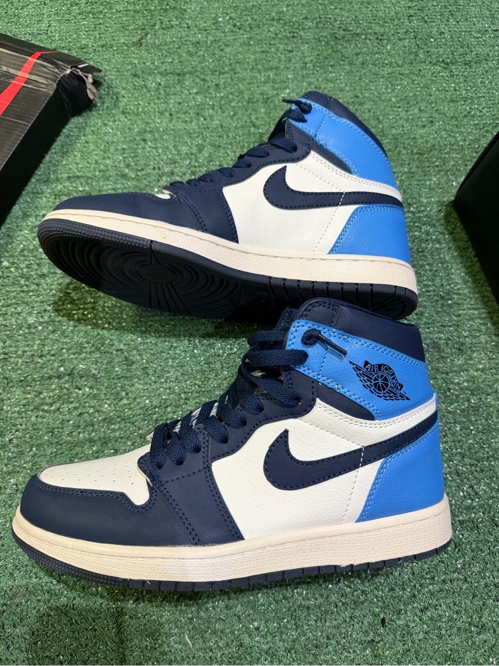 Jordan Air Jordan 1 High Navy White University Blue